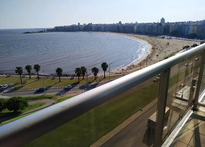 Moderno Apto En Piso 9 Con Vista A Playa Pocitos!