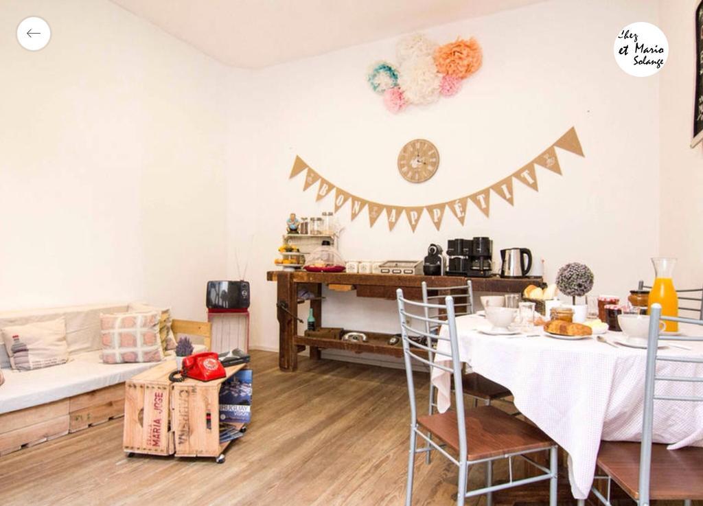 Acomodação com café da manhã  Chez Mario Et Solange *